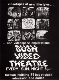 Poster for Bush Video Theatre (1973). From http://scanlines.net/person/bush-video [2]